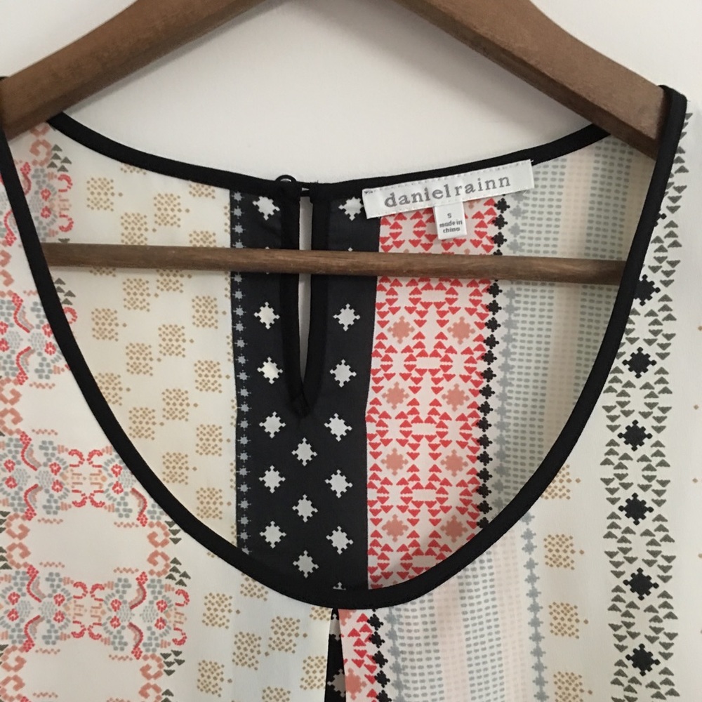 Daniel Rainn Mixed Print Tank Top - Picture 2 of 5